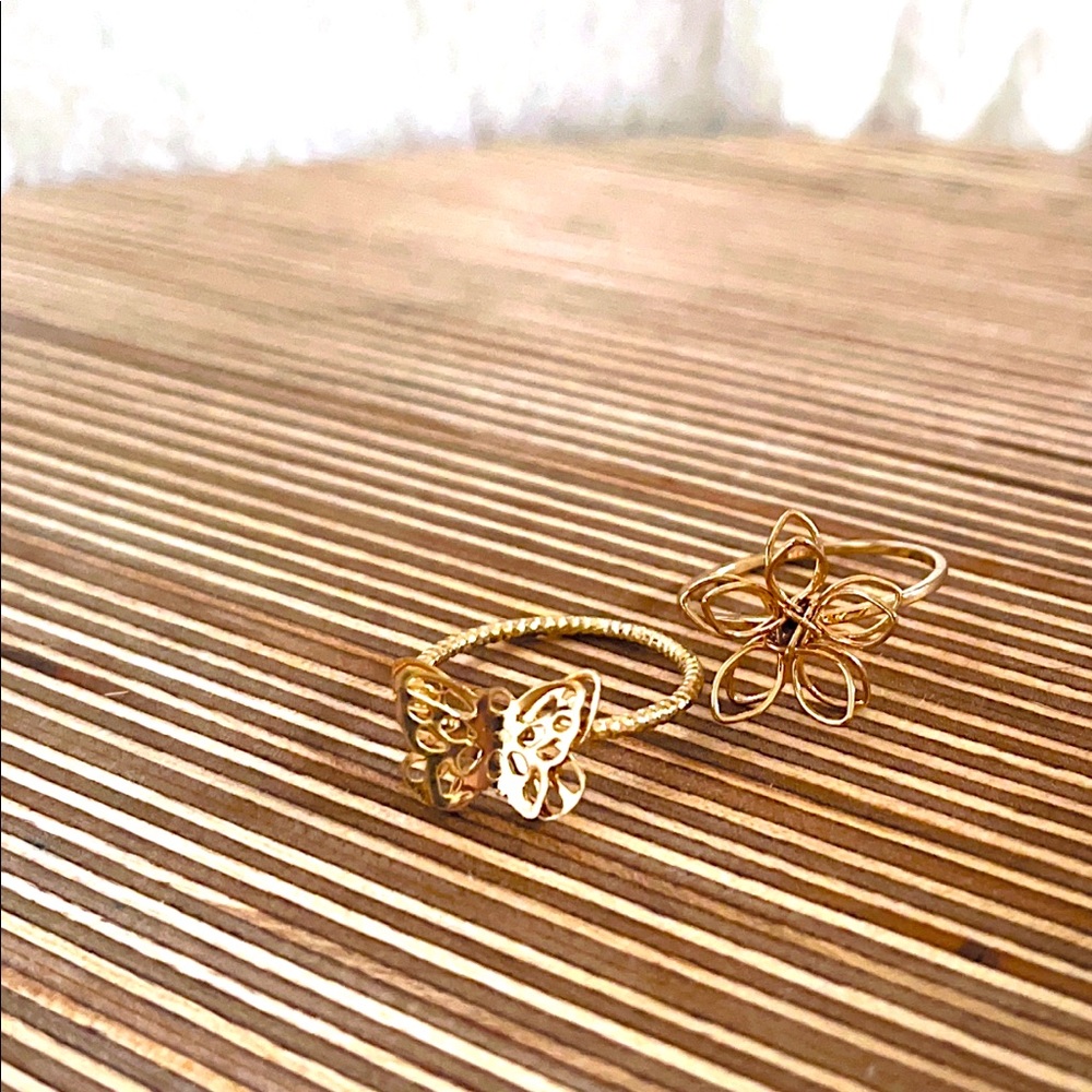 Dainty Gold rings ✨